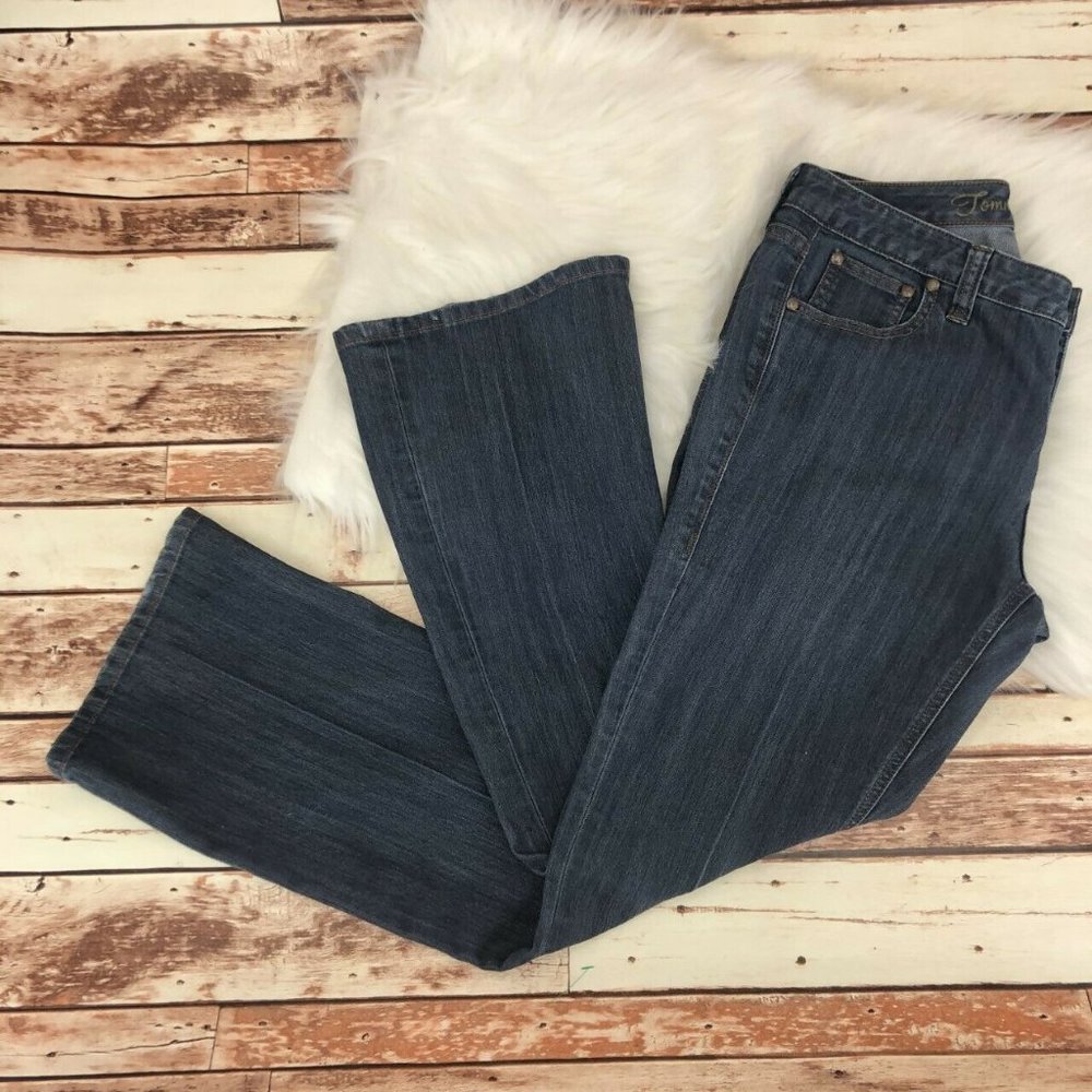 Tommy Hilfiger Flare Wide Leg Jeans Sz 10R Stretch